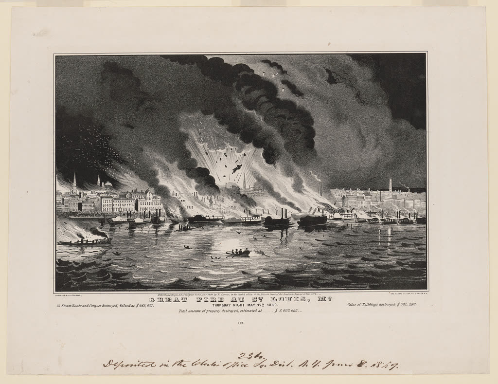 The Night the River Set St. Louis on Fire